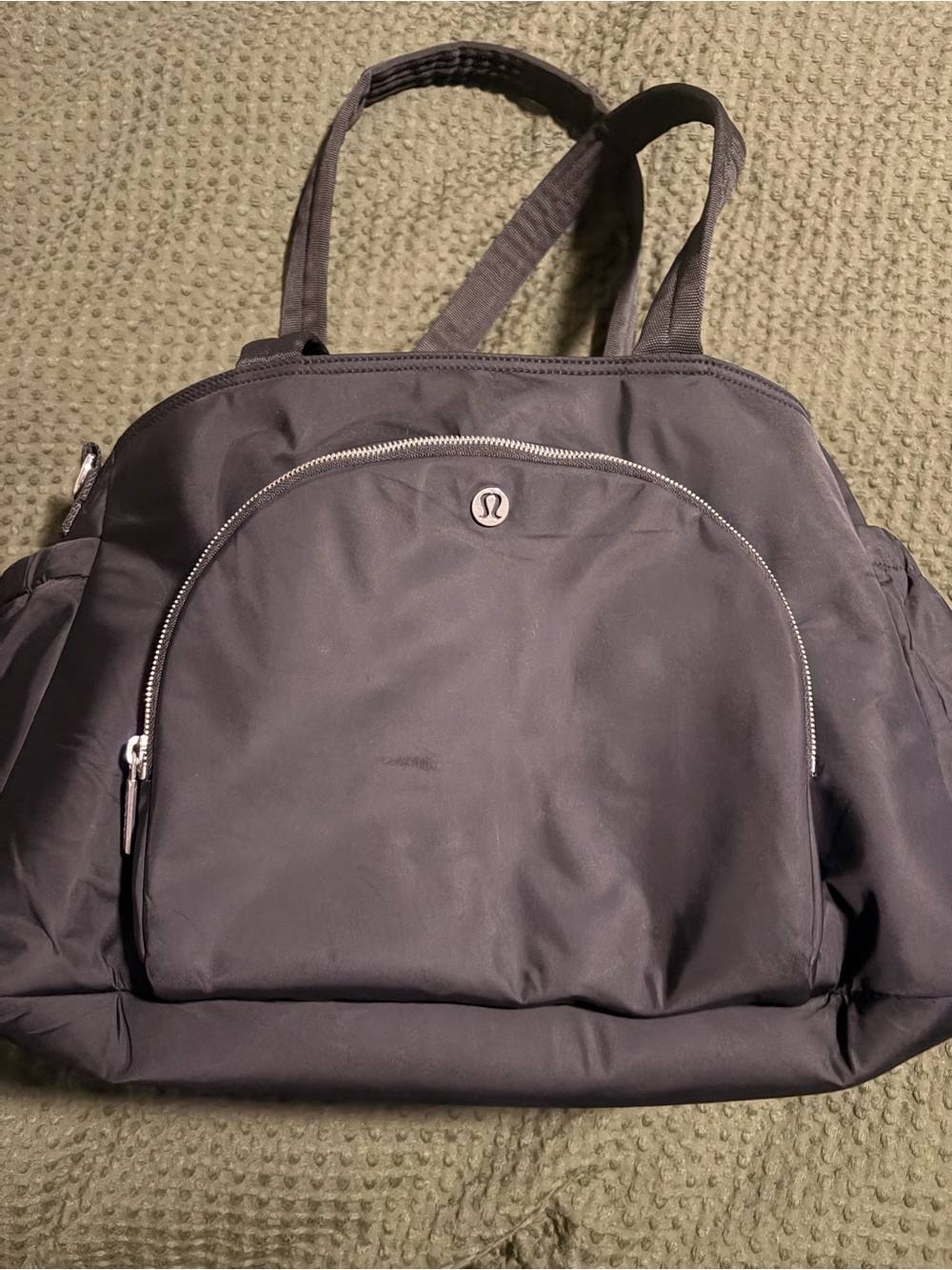 Lululemon Black Gym Tote Bag | Travel / Diaper / Work Bag | Multi-Compartment